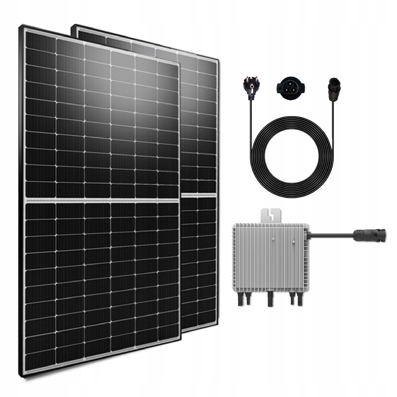 Kompletná sada balkónovej elektrocentrály 1000W s invertorom Deye WIFI 800W